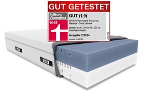 Gut getestet von Stiftung Warentest