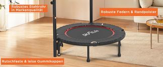 Robuste Qualität – Stahlrohr & Gummikappen