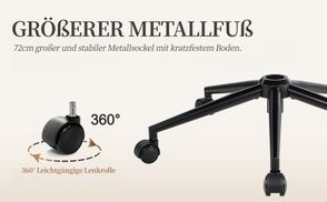 Größerer Metallfuß