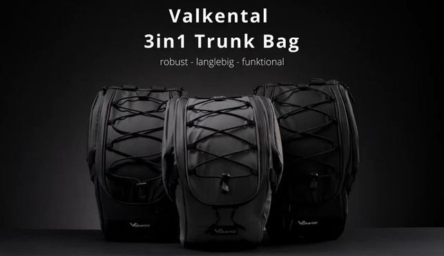 Valkental 3in1 Trunk Bag Gepäckträgertasche