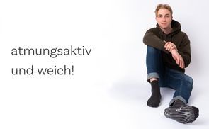 Atmungsaktiv und weich!