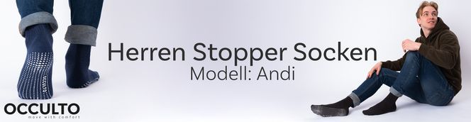 Herren Stopper Socken Modell: Andi