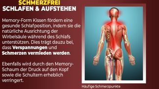 Gesunder Schlaf mit Memory Foam