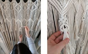 100% handmade – Boho Look mit Liebe geknüpft