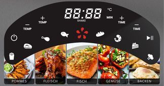 8 voreingestelle Programme für schnelles & leckeres Essen