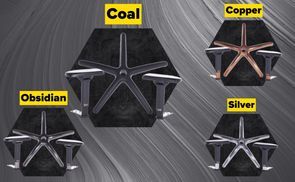 Stabile Basis aus pulverbeschichtetem Aluminium in 4 Цвета(ов)