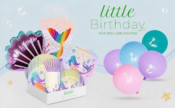 Die little Birthday Meerjungfrau Mottobox