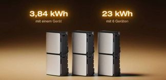 Rund um die Uhr mit Energie versorgt: Von 3,84 kWh bis 23 kW