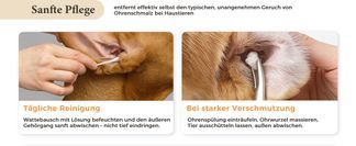 Bakterien und Ohrmilben eliminiert