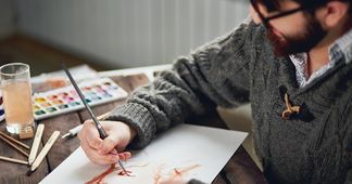 Langlebige Pinselhaare für präzises Arbeiten