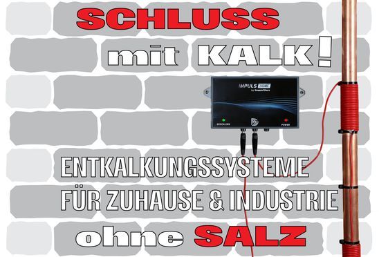 Schützen Sie Ihr Zuhause vor den Auswirkungen von hartem Wasser!