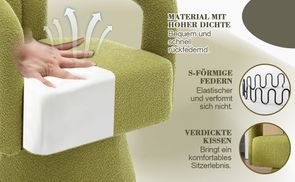 Unvergleichlicher Sitzkomfort dank hochwertiger Materialien