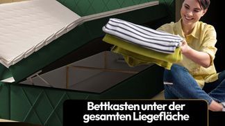 Bettkasten für Stauraum
