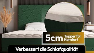 Integrierter Topper