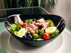 Geräumige Schwarze Teller – Perfekt für Jede Mahlzeit in Ein