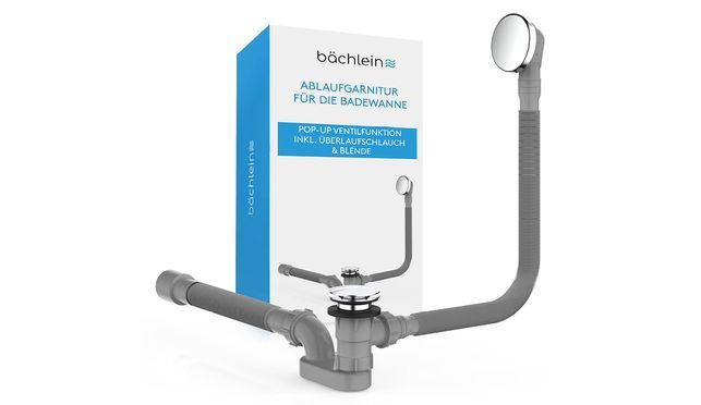 Ablaufgarnitur mit Pop Up für die Badewanne