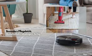 Pflegeleichte Kunstfaser.