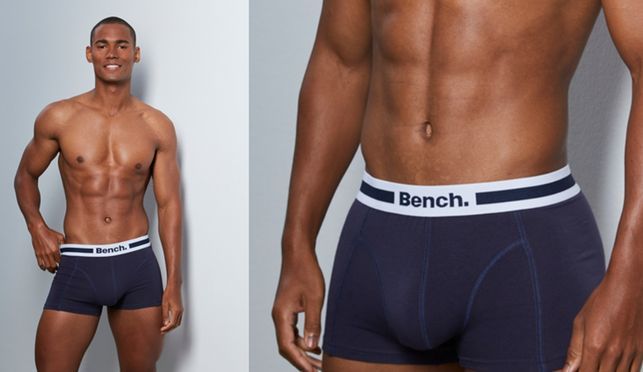 Die Bench Herren Boxer mit langem Bein