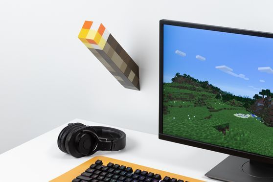 Minecraft Fackel Licht – Gaming Atmosphäre für Zuhause