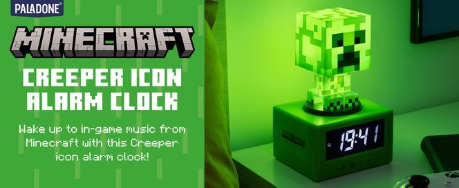 Minecraft Creeper Wecker – Offiziell lizenziert