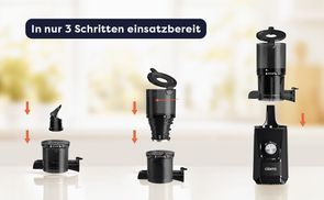 Einfache Reinigung & Demontage