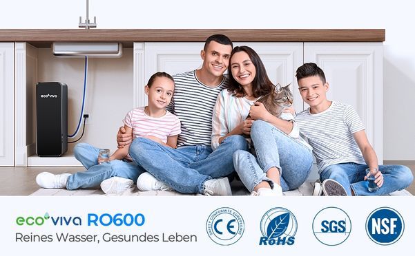 Ecoviva RO600: Wasseraufbereiter: Wächter jeder Reinheit und des Seelenfriedens!