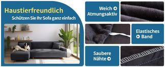 Schützender Couchüberwurf für Haustiere