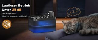 Ultra leiser Betrieb & LED Wasserstandsanzeige