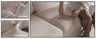 Elastischer Sofaüberzug mit Hoher Flexibilität