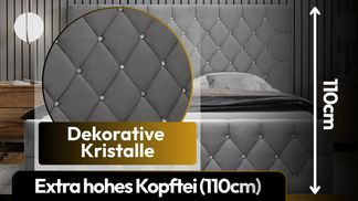 Glamouröses Kopfteil