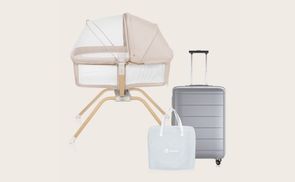 Mobiles und kompaktes Reisebett