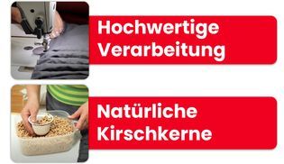 Kirschkernkissen Nackenhörnchen.