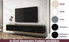 In fünf eleganten Farben erhältlich