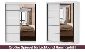 Großer Spiegel für Licht und Raumgefühl