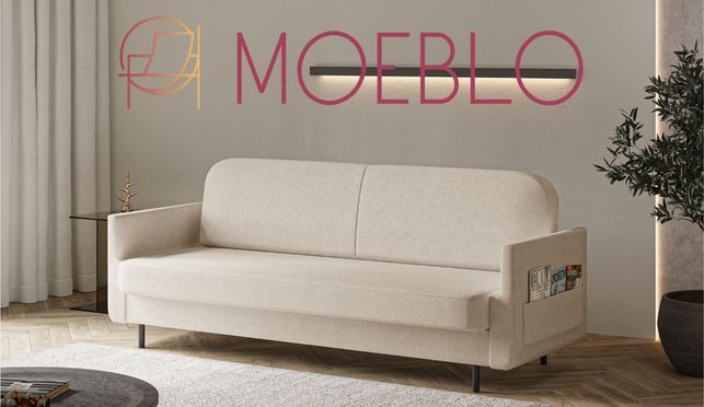 MOEBLO Schlafsofa POUCH – Stilvoll, praktisch, bequem