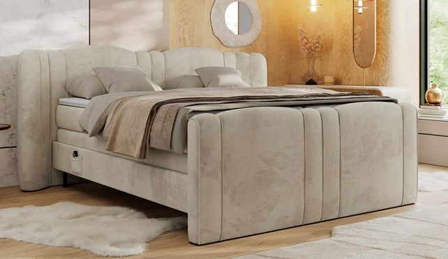 Elektrisches Boxspringbett FORTINA: Komfort neu definiert