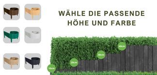 Vielfalt in Höhe und Farbe – ganz nach Ihrem Stil
