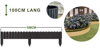 100 cm lang für klare Linien im Garten