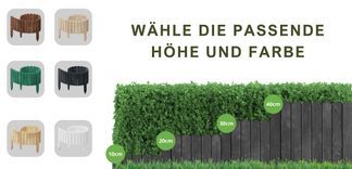 Vielfalt in Höhe und Farbe – ganz nach Ihrem Stil