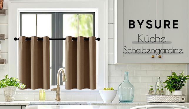 Verdunkelungsvorhang mit Ösen aus Polyester