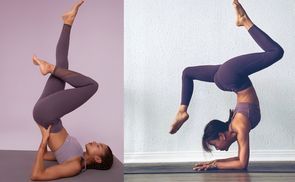 Modelle fürs Yoga: blickdicht und dehnbar