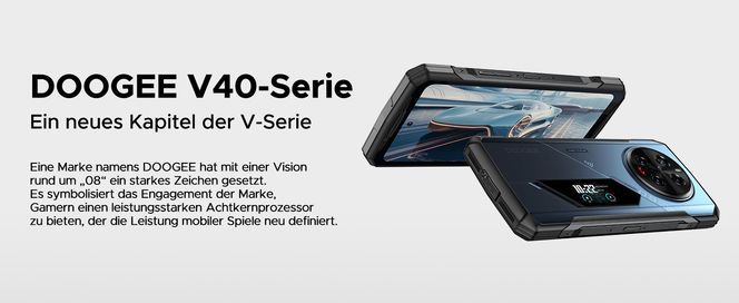 Das DOOGEE V40 Pro Smartphone 