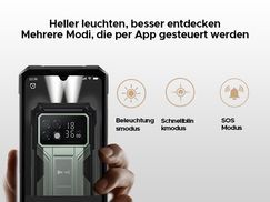 Superhelle Dual Taschenlampe