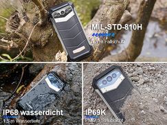 IP68/IP69K und MIL STD 810H