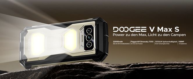 Riesiger 22000 mAh Akku + 33W Schnellladen + OTG