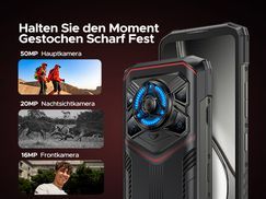 KI Dualkamera mit Nachtsicht: 50 MP + 20 MP