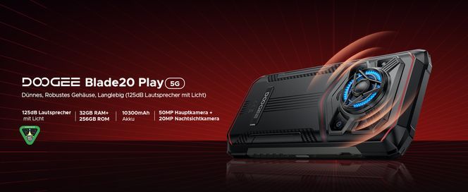 Kraftvoller Lautsprecher & smarte LED Lichteffekte
