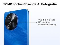 50MP AI Kamera + 8MP Frontkamera & 4K Videoaufnahmen