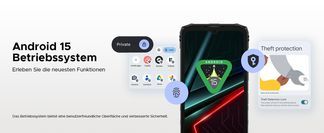 Android 15 Outdoor Handy+unterstützt 2,4G/5G WIFI