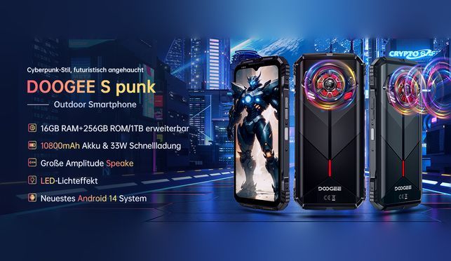 DOOGEE SPUNK Unverträgtes Outdoor Handy mit beeindruckender Leistung, Ein echtes Highlight